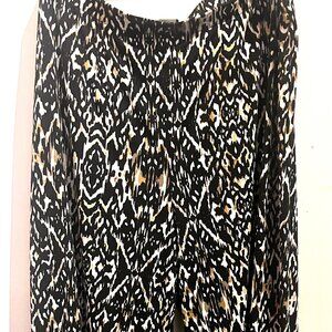 Palazzo Pants, Plus size, Neutral shades size 2x